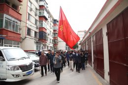 我院举办离退休职工年度“健步走”活动